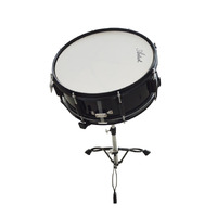 Standard 5 Piece Rock Drum Kit + Cymbals, Hardware and Stool - Black