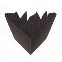 4x Studio Acoustic Foam Corner Trap Piece