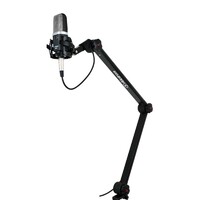 Alctron MA614 Heavy Duty Desk Mountable Broadcast Microphone Stand - Black