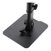 SWAMP 5" Desk Mountable Speaker Stand - Pair - Black