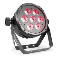 Beamz BT270 LED Flat Parcan with DMX and IRC -  RGBW 7 x 6W