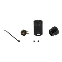 Cable Techniques CT-AX3ML-K Right-Angle Male XLR Connector Large Cap - Black