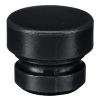 Cable Techniques Lo-Pro Cap for R/A Low-Profile XLR Connectors - Large Cap - Black