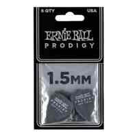 Ernie Ball 9342 Black Multipack Prodigy Guitar Picks 1.5mm - 6-Pack
