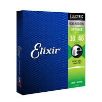 Elixir E19052 Optiweb Nickel Plated Electric Guitar Strings - Light Gauge 10-46