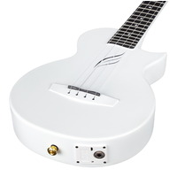 Enya Nova U Pro Carbon Tenor Ukulele - White - includes pickup