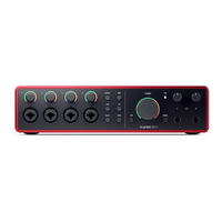 Focusrite Scarlett 18i16 4th Gen USB Audio Interface with 4 Mic Preamps