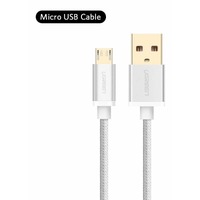 UGREEN Micro USB to USB 2.0 A Male Cable Android Charger Cord White - 2m