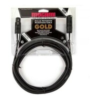 Mogami Gold Studio XLR-XLR Cable Neutrik Plugs with Gold Contacts - 25ft