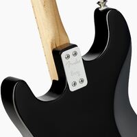 Fender X Loog Stratocaster 3-String Electric Guitar - Black