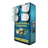 Mad Professor Forest Green Compressor Guitar Bass Effects Pedal