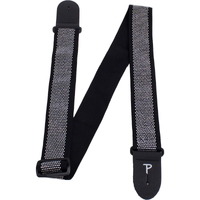 Perris 2.5" Jacquard Ribbon Sewn with Mini Rhinestones Guitar Strap