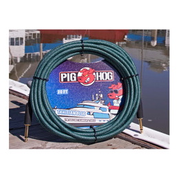 Pig Hog "Tahitian Blue" Instrument Cable - 10ft