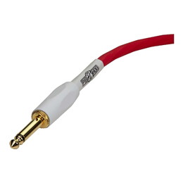 Pig Hog Hex Series Candy Apple Red Silent Cable - 10ft