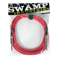 SWAMP Stage Series Guitar Lead - RED - 3m