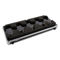 Rowin LC100 - Mini Pedal Board Case with Power Supply Cabling