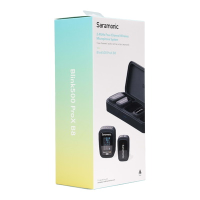 Saramonic Blink 500 ProX B8 4-Person 2.4GHz Wireless Microphone System