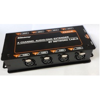 Soundking CXA041 4-Channel Audio and DMX Ethernet Extender