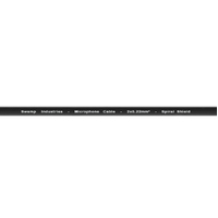 Stage Series Balanced XLR Microphone Cable - BLACK Connector - 50cm
