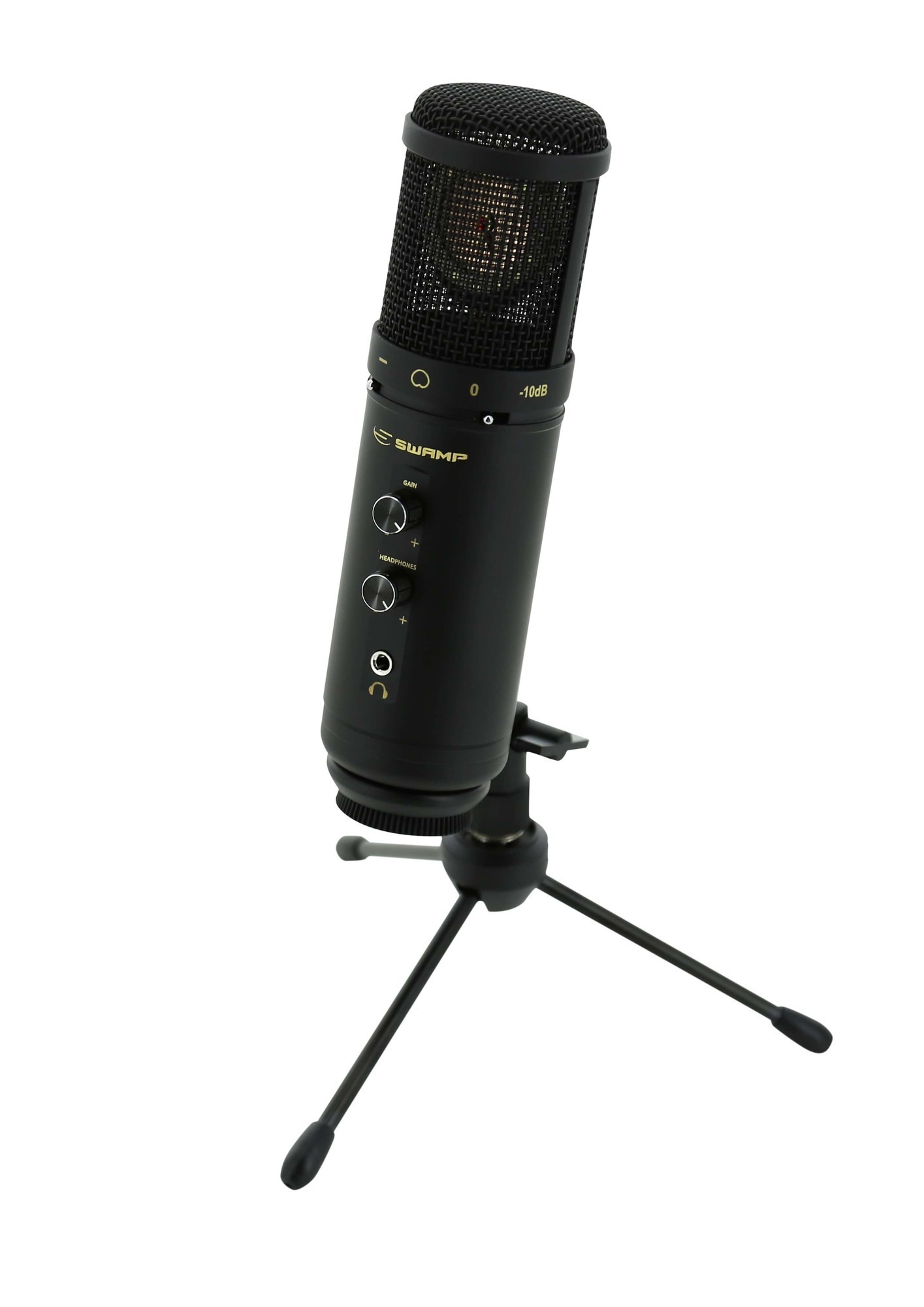 SWAMP SU600 USB Recording Microphone - Headphone Output - 24-bit