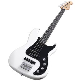 Artist Vintage Hybrid White Active / Passive Bass Guitar