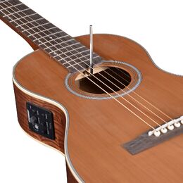 Artist OS60EQ Solid Top Parlour Size Acoustic Electric Guitar