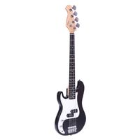 Artist MiniB Plus Left Handed 3/4 Size PB Bass Guitar and Accessories