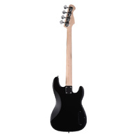 Artist APB P-Style Electric Bass Guitar with Accessories - Black