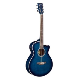 Artist LSPSTBB Small Body Acoustic Guitar Pack - Blue Burst