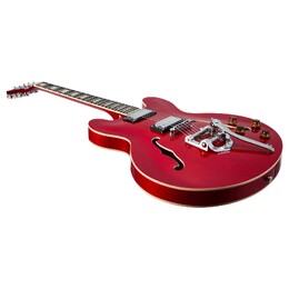 Artist Cherry58TRM Hollow Body with Tremolo Electric Guitar