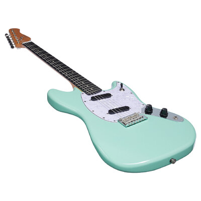 Artist Falcon Surf Green Electric Guitar with Single Coil Pickups