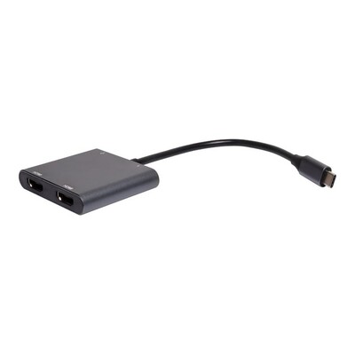 USB Type C to Dual HDMI 4K Adapter