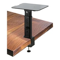 SWAMP 5" Desk Mountable Speaker Stand - Pair - Black