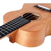 Enya 25D Solid Mahogany Concert Ukulele - Natural