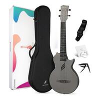 Enya Nova U Pro Carbon Tenor Ukulele - Black - includes pickup