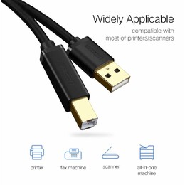 UGREEN USB Type A to USB Type B Cable - 5m