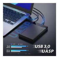 UGREEN 30847 2.5" External USB 3.0 HDD and SSD SATA Hard Drive Enclosure