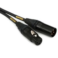 Mogami Gold Studio XLR-XLR Cable Neutrik Plugs with Gold Contacts - 1ft