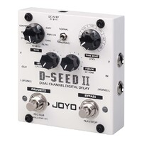 JOYO D-SEED II Dual Channel Digital Delay Guitar Pedal