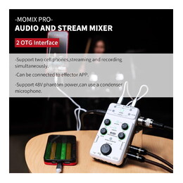 JOYO MOMIX PRO Audio Interface Portable Mixer for Smartphones