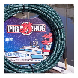 Pig Hog "Tahitian Blue" Instrument Cable - 10ft