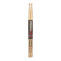 Promuco 18025B Rock Maple 5B Wood Tip Drumsticks