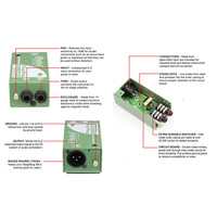 Radial SB-2 - StageBug - Isolated Passive DI