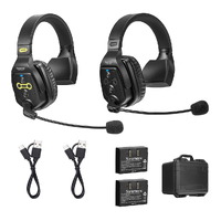 Saramonic WiTalk5 WT2S Full-Duplex 2-Person Wireless Intercom Headset System