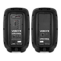 Vonyx VPS102A Active Speaker Set 10 Inch LED MP3 BT
