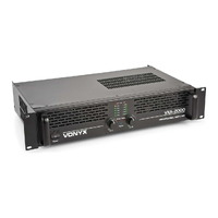 Vonyx VXA-2000 2U 1000W 2-Way Power Amplifier