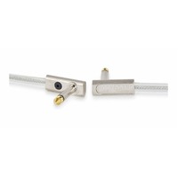 RockBoard Sapphire Series 1/4" Flat Patch Cable - 5cm