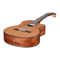 Artist HG39303CEQ Classical Guitar Solid Cedar Top with Cutaway and Pickup