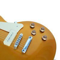 Artist LP59GT90 Les Paul Electric Guitar Gold Top with P90 Style Pickups