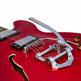 Artist Cherry58TRM Hollow Body with Tremolo Electric Guitar